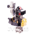 SIT cf8m 1000 wog  3 piece  Pneumatic ball valve